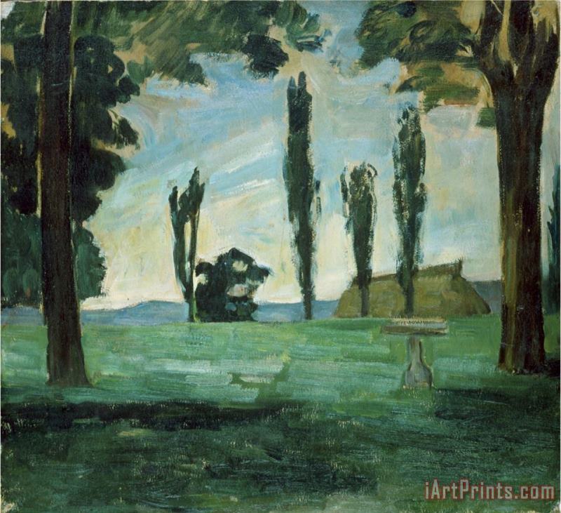 Paul Cezanne Paysage Art Painting
