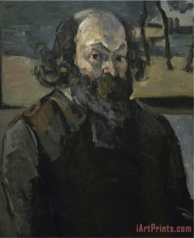 Paul Cezanne Portrait De L Artiste Art Print