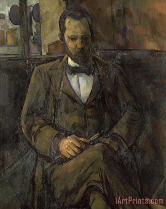 Portrait of Ambroise Vollard 1865 1939 Art Dealer painting - Paul Cezanne Portrait of Ambroise Vollard 1865 1939 Art Dealer Art Print