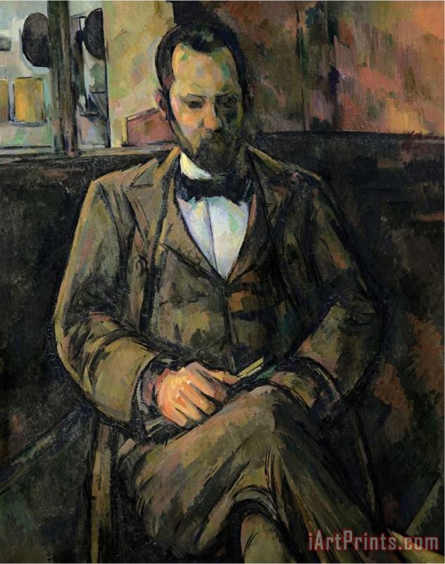 Paul Cezanne Portrait of Ambroise Vollard 1899 Art Painting
