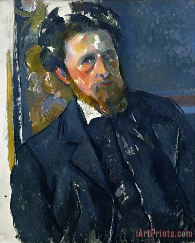 Paul Cezanne Portrait of Joachim Gasquet Art Print