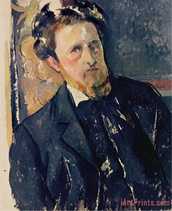 Paul Cezanne Portrait of Joachim Gasquet 1873 1921 1896 97 Art Print