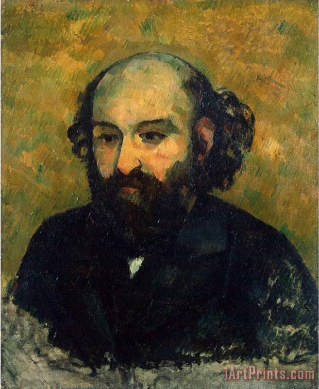 Self Portrait 1880 81 Painting & Print - Paul Cezanne