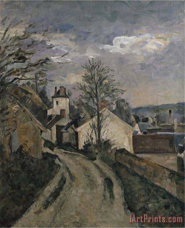 Paul Cezanne The House of Dr Gachet Art Painting