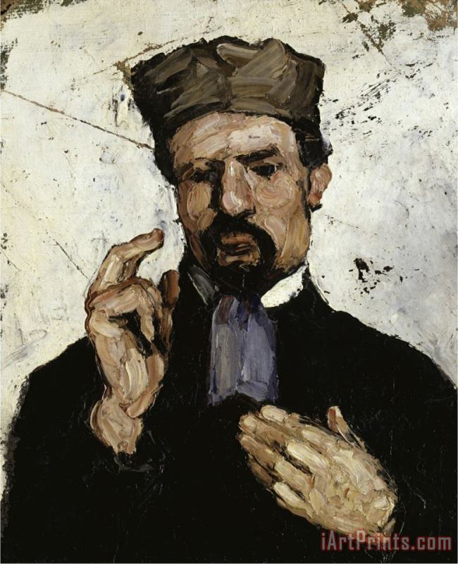 Paul Cezanne The Lawyer Portrait of Uncle Dominique C 1866 Art Print