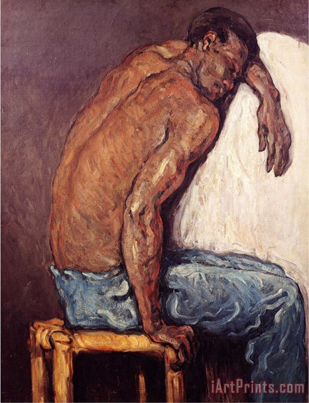 Paul Cezanne The Negro Scipion Circa 1866 68 Art Painting