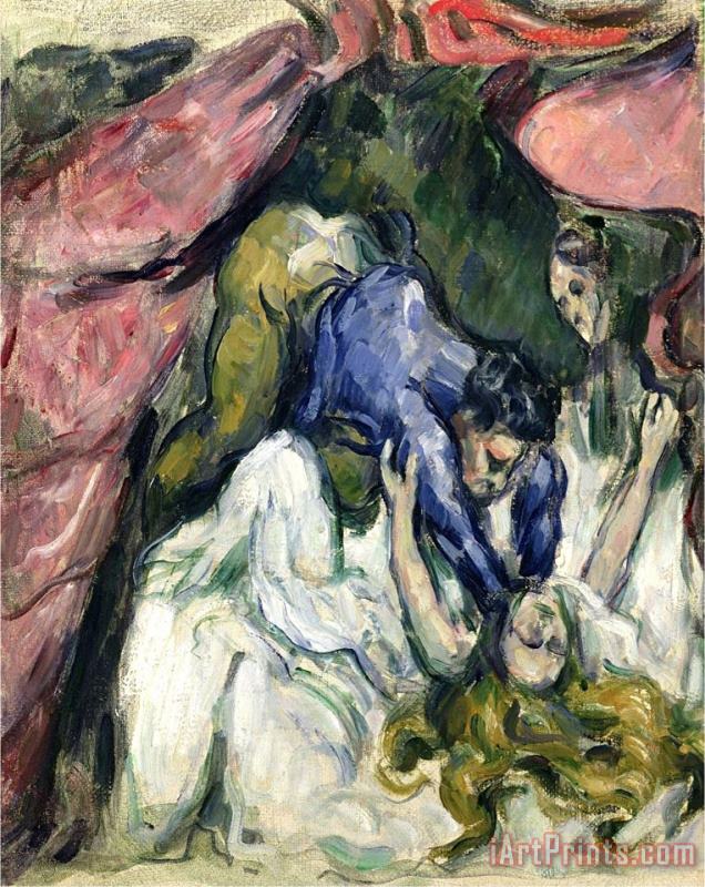 Paul Cezanne The Strangled Woman Circa 1870 72 Art Painting