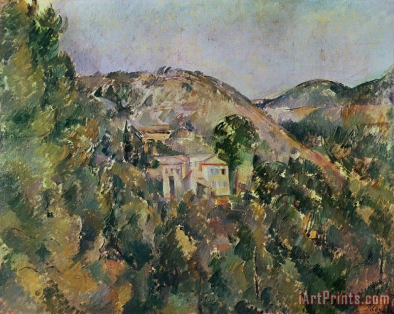 Paul Cezanne View of The Domaine Saint Joseph Late 1880s Art Painting
