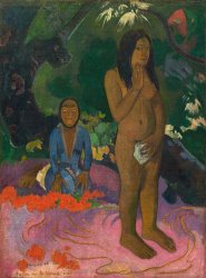 Paul Gauguin Parau Na Te Varua Ino painting
