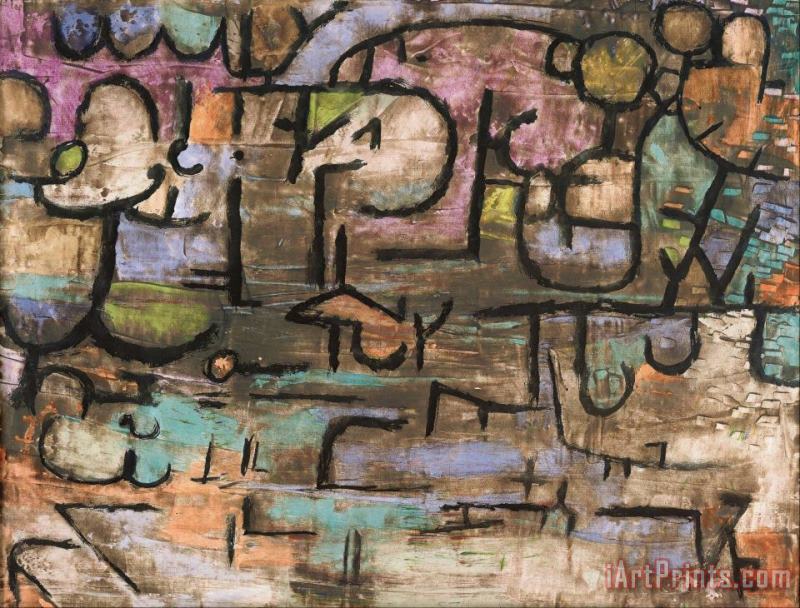 After The Flood painting - Paul Klee After The Flood Art Print