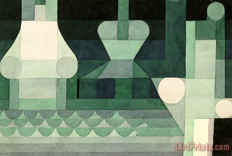 Paul Klee Floodgates Art Print