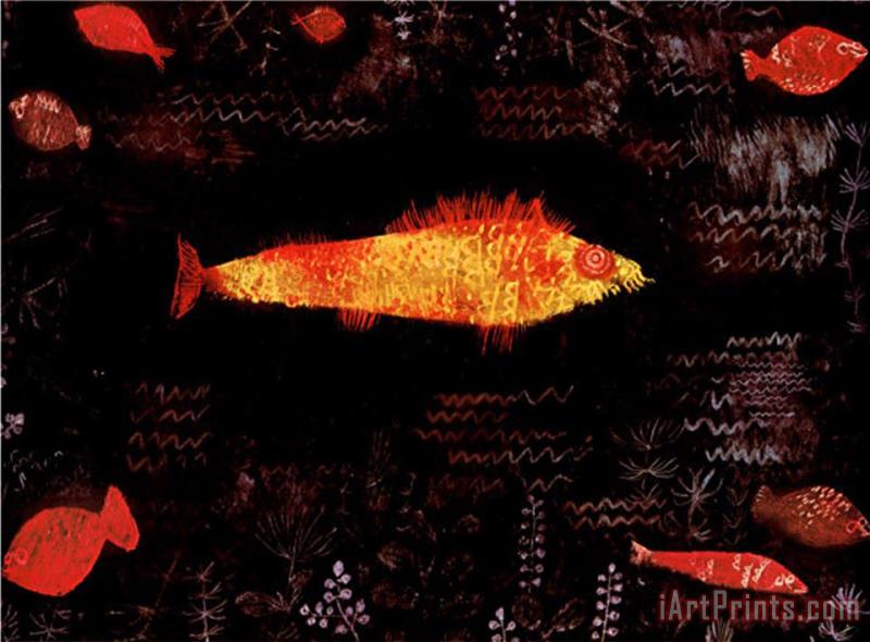 Paul Klee Goldfish Art Print