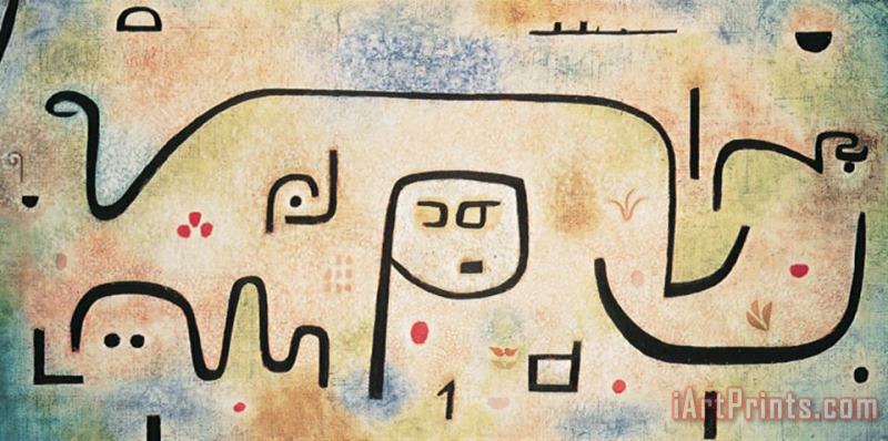 Paul Klee Insula Dulcamara 1938 Art Painting