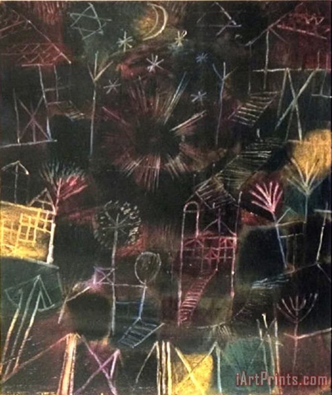 Paul Klee Kosmiche Composition 1919 Art Print