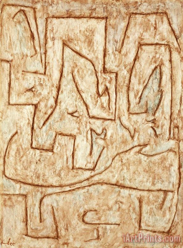 Paul Klee Latomie Art Painting