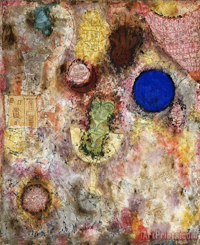 Paul Klee Magic Garden (zaubergarten) Art Painting