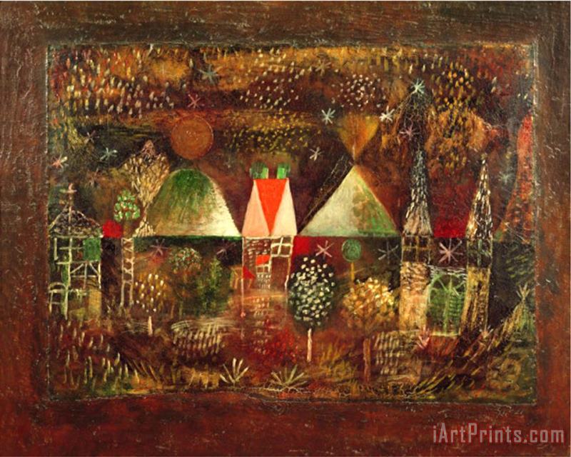 Paul Klee Nocturnal Festivities 1921 Art Painting
