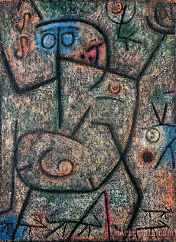 Paul Klee Oh! These Rumors! Art Painting