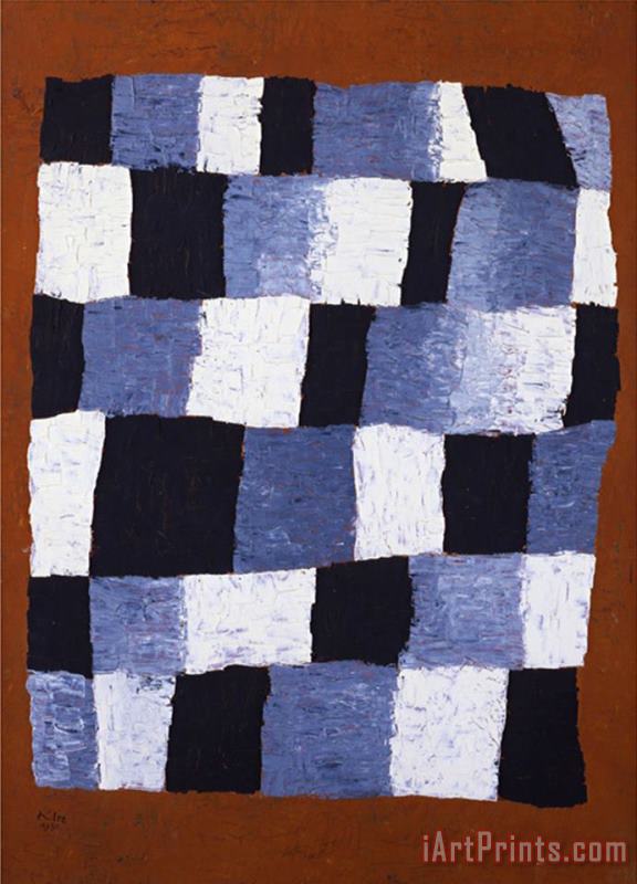 Paul Klee Rhythmically Rhythmisches Art Print