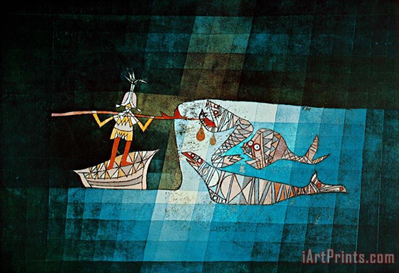Paul Klee Sinbad The Sailor Art Print