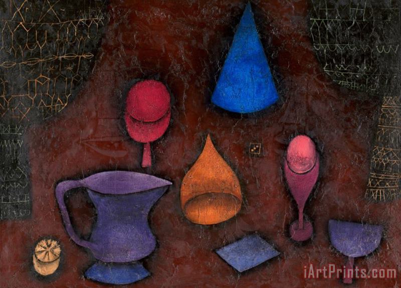 Paul Klee Still Life Art Painting