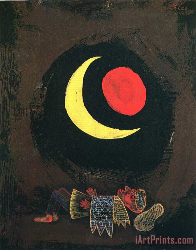 Strong Dream 1929 painting - Paul Klee Strong Dream 1929 Art Print