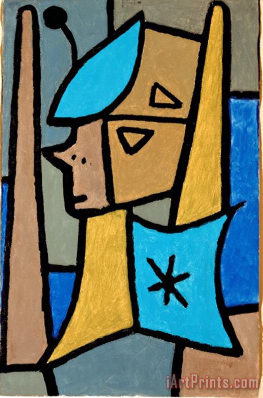 Paul Klee The Sailor 1940 Art Painting