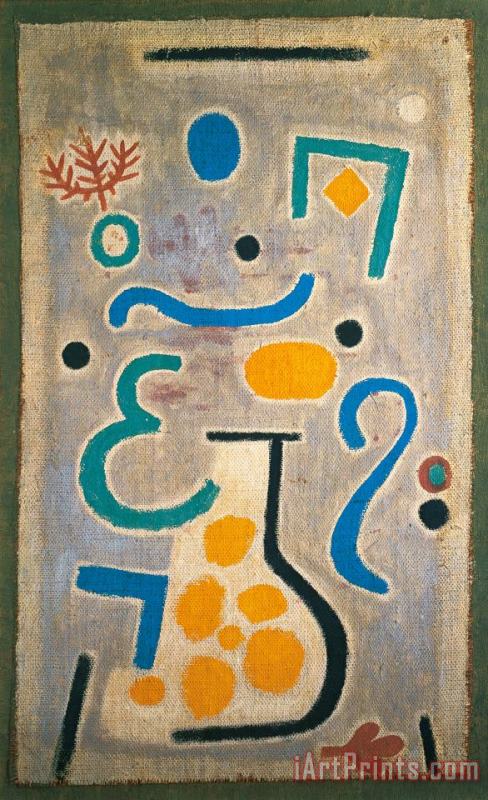 Paul Klee The Vase 1938 Art Painting