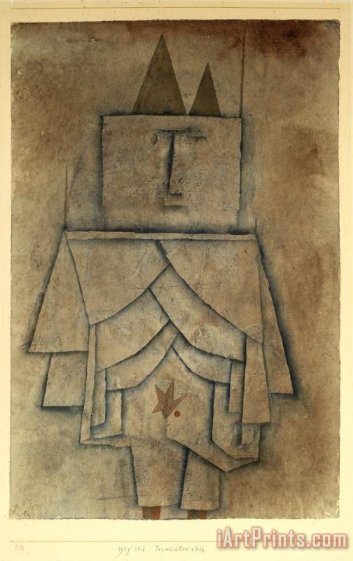 Paul Klee Torwachterstolz Art Painting