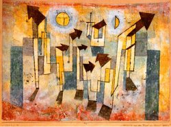 Paul Klee Wandbild Aus Dem Tempel Der Sehnsucht Dorthin