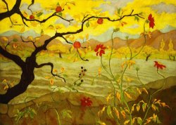 Paul Ranson Apple Tree with Red Fruit