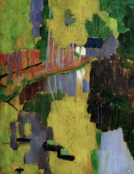 Paul Serusier The Talisman or The Swallowhole in the Bois dAmour Pont Aven