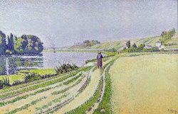 Paul Signac  Herblay La River painting