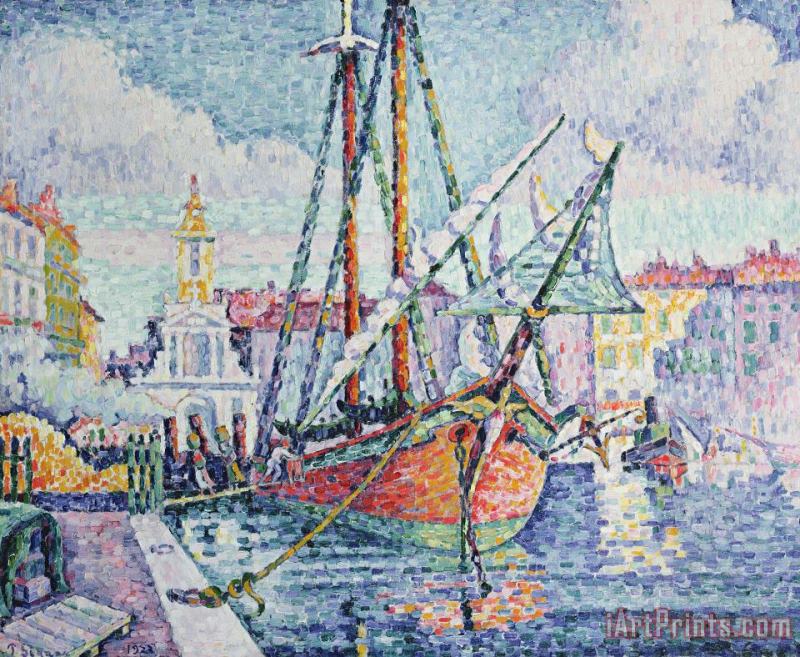 Paul Signac The Port Art Painting