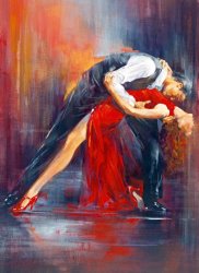 Dancer Art for sale - Tango Nuevo Ii by Pedro Alvarez