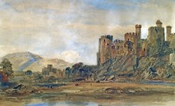 Peter de Wint Conway Castle painting