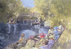 Peter Miller Botanic Gardens - Southport painting