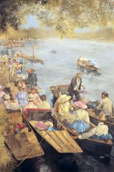 Peter Miller Elegant Henley painting