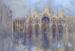 Peter Miller St Mark's -Venice painting