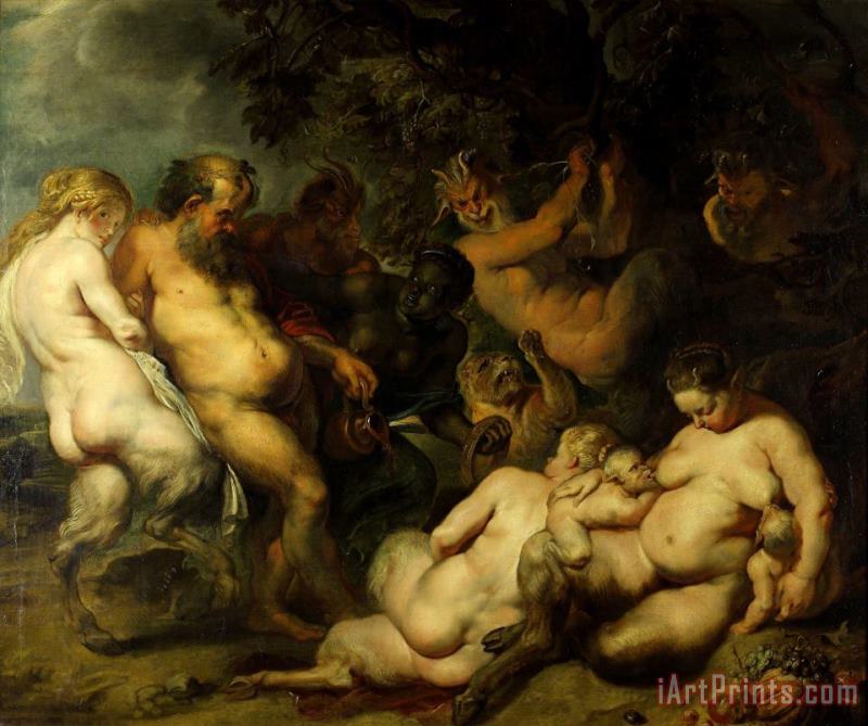 Peter Paul Rubens Bacchanalia Art Print