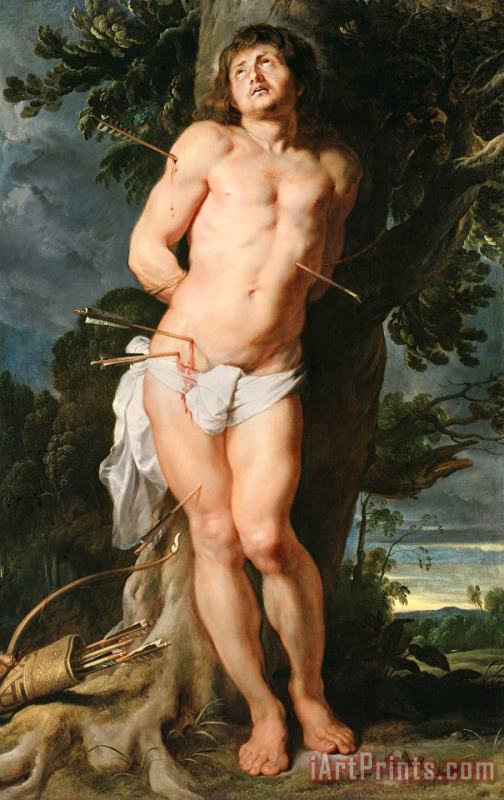 Der Heilige Sebastian painting - Peter Paul Rubens Der Heilige Sebastian Art Print