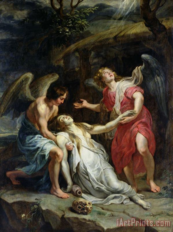 Peter Paul Rubens Ecstasy of Mary Magdalene Art Print