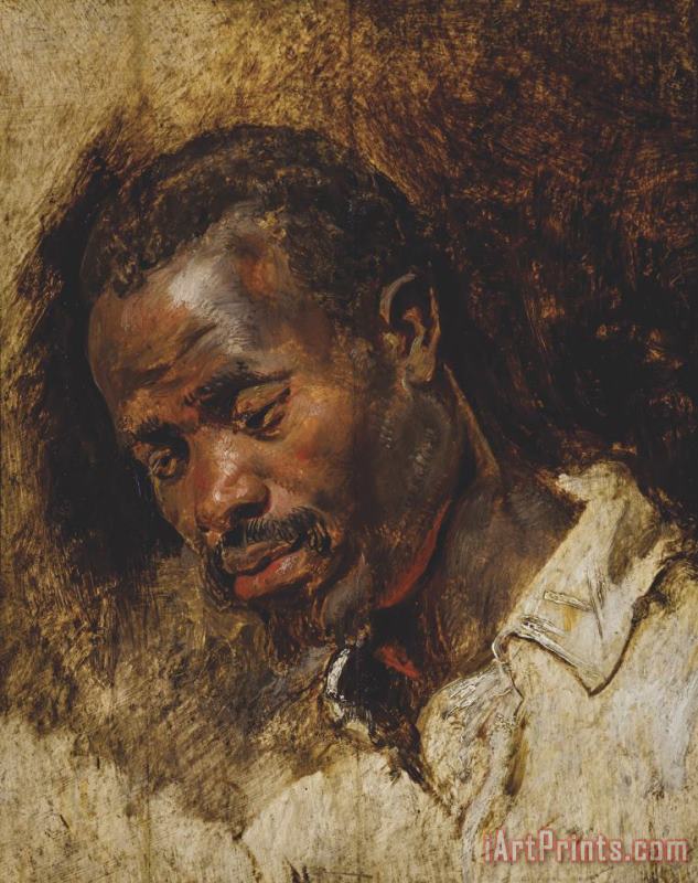 Peter Paul Rubens Head of a Moor Art Painting