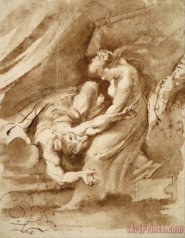 Peter Paul Rubens Judith Beheading Holofernes Art Print