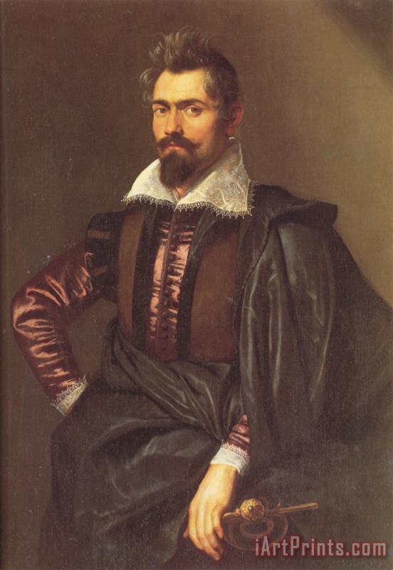 Peter Paul Rubens Portrait of Gaspard Schoppins Art Print