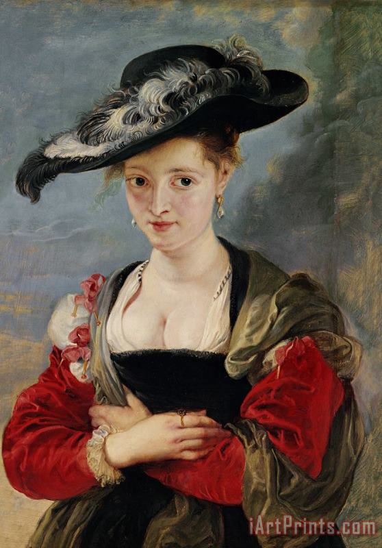 Peter Paul Rubens Portrait of Susanna Lunden Art Print