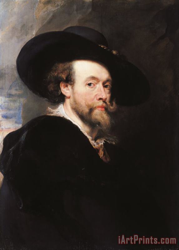 Portrait of The Artist painting - Peter Paul Rubens Portrait of The Artist Art Print