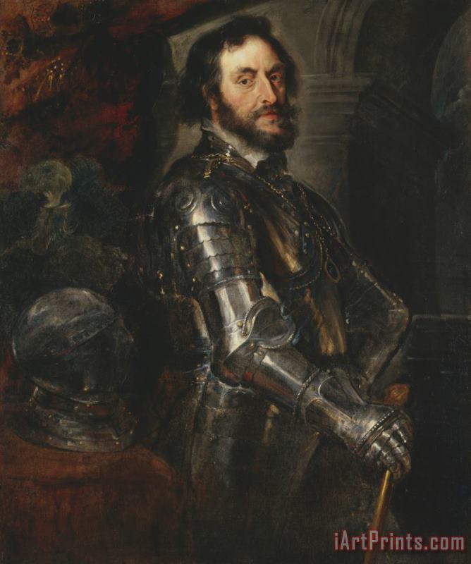 Portrait of Thomas Howard, 2nd Earl of Arundel painting - Peter Paul Rubens Portrait of Thomas Howard, 2nd Earl of Arundel Art Print