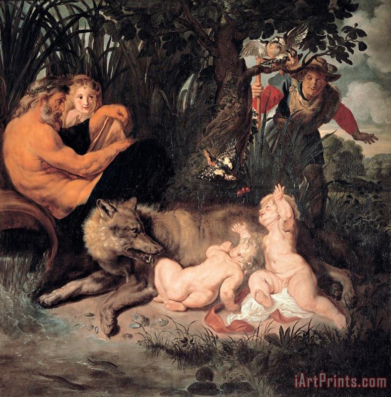 Romulus And Remus painting - Peter Paul Rubens Romulus And Remus Art Print