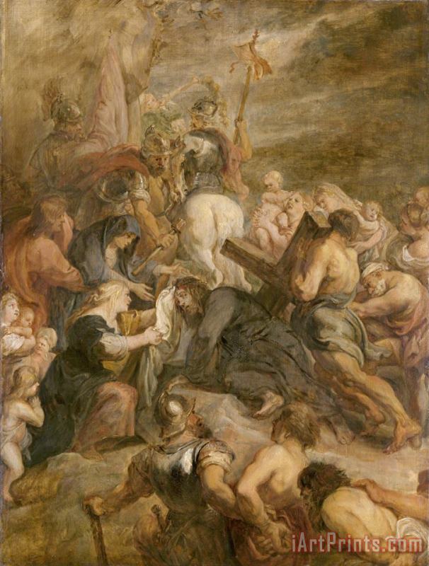 The Carrying of The Cross painting - Peter Paul Rubens The Carrying of The Cross Art Print